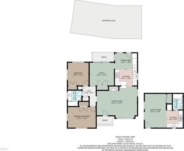 5517 Bevis Ave, Sherman Oaks, CA 91411 - view of home floor plan