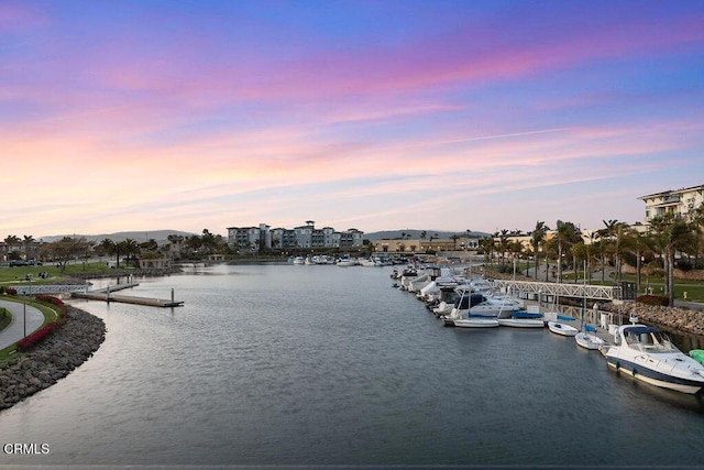 1430 Windshore Way, Oxnard, CA 93035 - water view with a boat dock