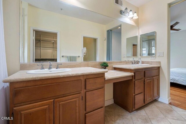 1430 Windshore Way, Oxnard, CA 93035 - full bathroom featuring vanity and tile patterned floors