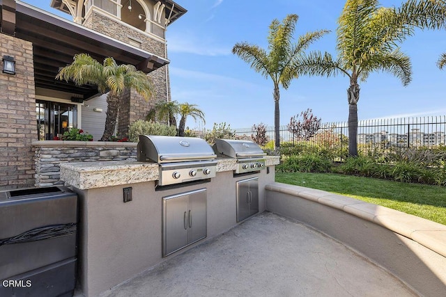 1430 Windshore Way, Oxnard, CA 93035 - view of patio featuring exterior kitchen