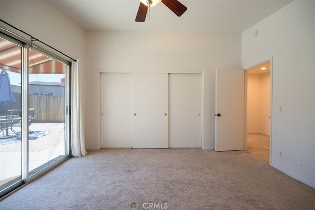 158 Colt Ln, Nipomo, CA 93444 - unfurnished bedroom featuring carpet, access to outside, a closet, and multiple windows