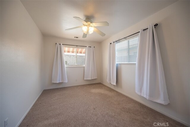 158 Colt Ln, Nipomo, CA 93444 - empty room with ceiling fan and carpet flooring