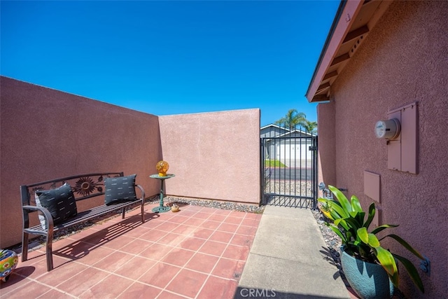 158 Colt Ln, Nipomo, CA 93444 - view of patio / terrace featuring a gate