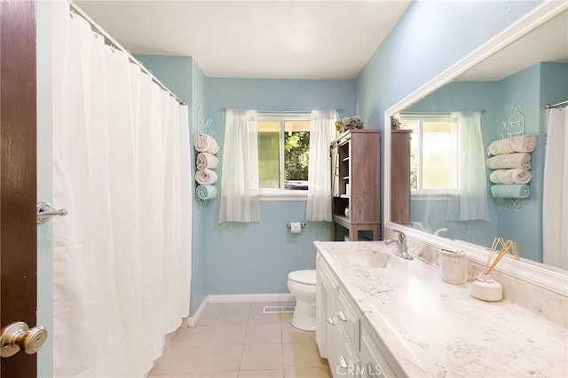 1915 Manzanita Ave, Chico, CA 95926 - full bathroom with vanity and tile patterned flooring