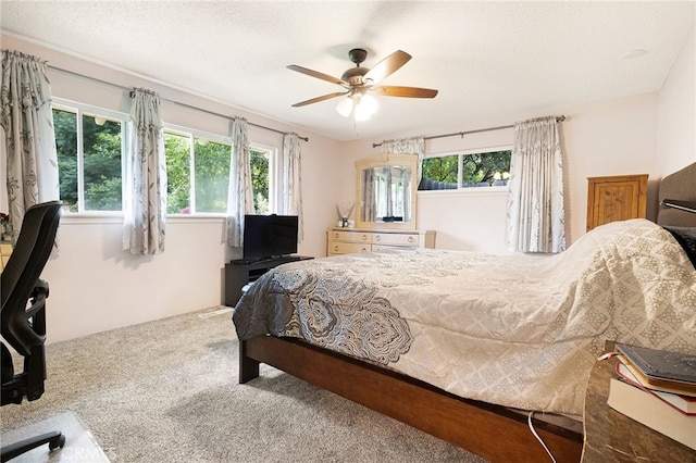 1915 Manzanita Ave, Chico, CA 95926 - bedroom featuring carpet flooring and a ceiling fan