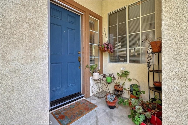 13524 Via Santa Catalina, Sylmar, CA 91342 - view of exterior entry featuring stucco siding