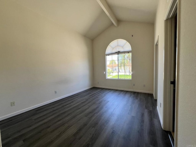14109 Arbolitos Dr, Poway, CA 92064 - empty room with dark wood-style floors and baseboards