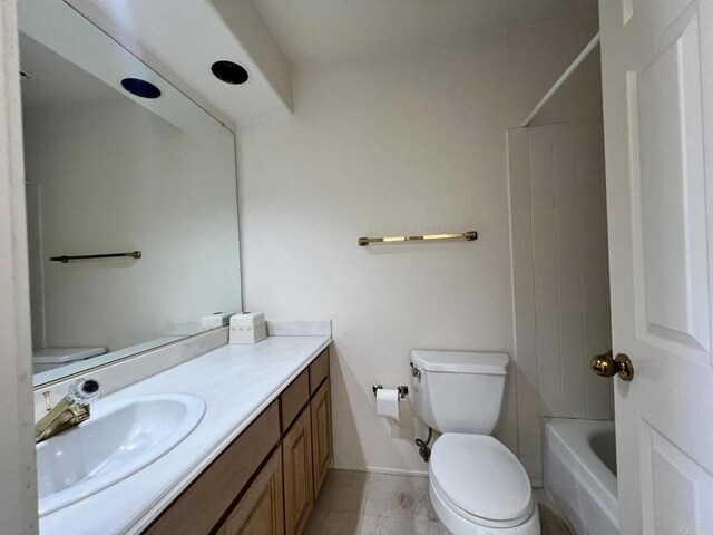 14109 Arbolitos Dr, Poway, CA 92064 - full bathroom with vanity and shower / bathtub combination