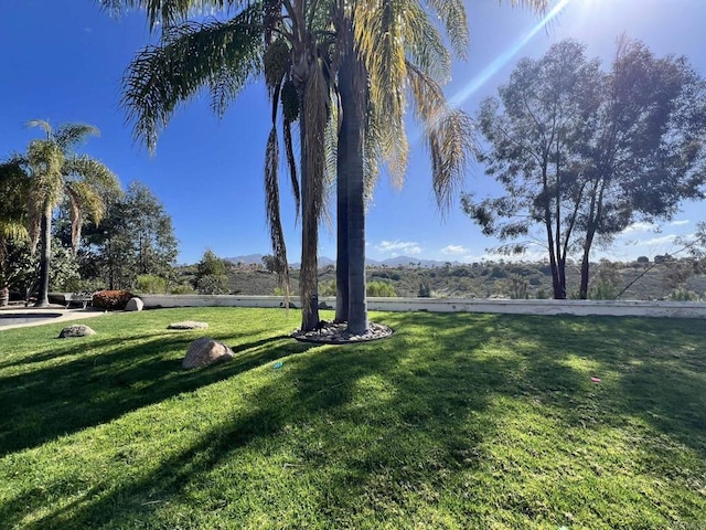 14109 Arbolitos Dr, Poway, CA 92064 - view of green lawn with a mountain view