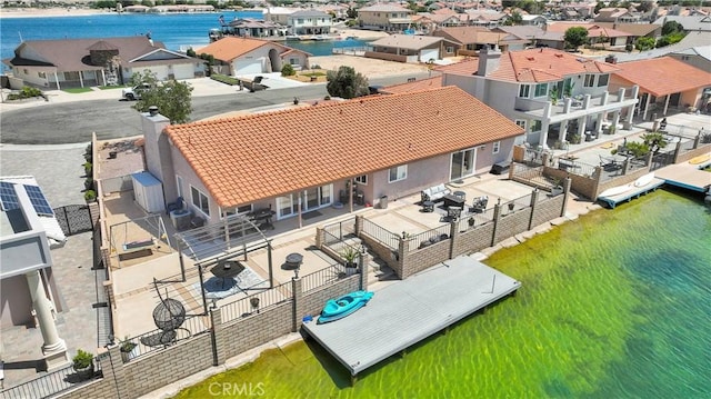 14616 Lighthouse Ln, Helendale, CA 92342 - aerial perspective of suburban area featuring a nearby body of water