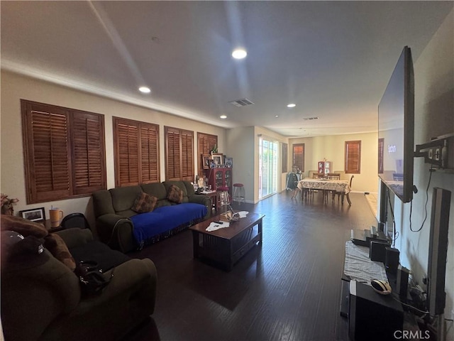2944 E Via Terrano, Ontario, CA 91764 - living room with recessed lighting and wood finished floors