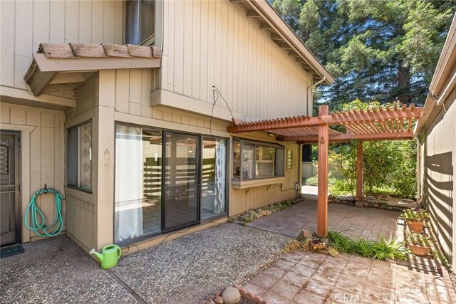 31 Pebblewood Pines Dr, Chico, CA 95926 - view of patio featuring a pergola
