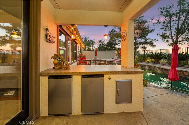 32872 Northshire Cir, Temecula, CA 92592 - fenced backyard with a patio, a bar, and a pool