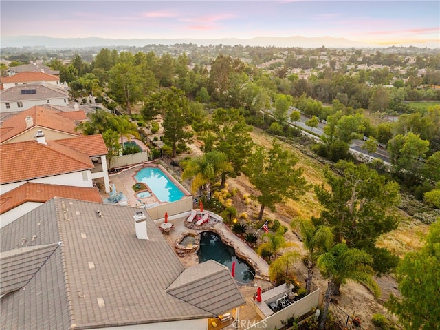 32872 Northshire Cir, Temecula, CA 92592 - drone / aerial view of a pool