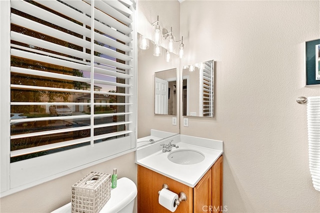 32872 Northshire Cir, Temecula, CA 92592 - bathroom featuring vanity and a textured wall
