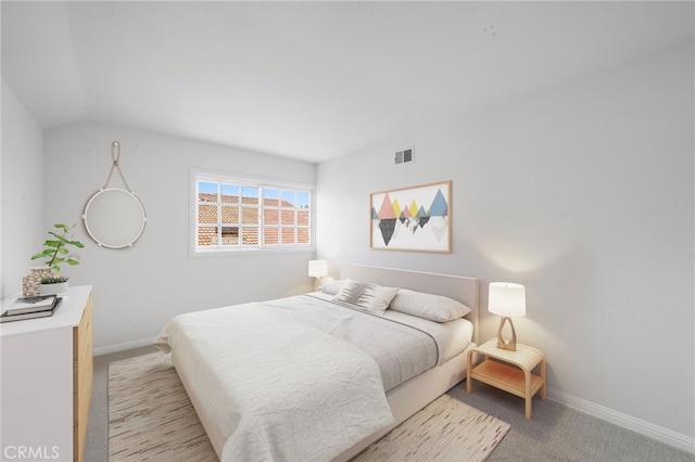 2030 Goldeneye Pl, Costa Mesa, CA 92626 - bedroom featuring lofted ceiling and light carpet