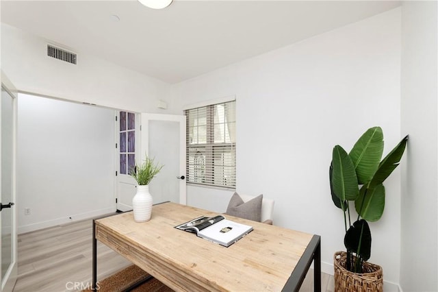 74 Townsend, Irvine, CA 92620 - home office with light wood finished floors and baseboards
