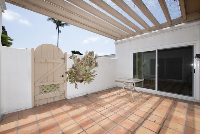 3621 Vista Campana S Unit 11, Oceanside, CA 92057 - view of patio with a gate