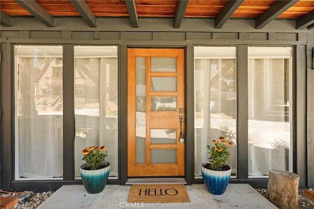345 Maple Dr, Lake Arrowhead, CA 92352 - doorway to property