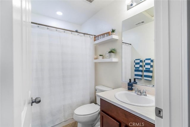 3871 Bur Oak Rd, San Bernardino, CA 92407 - full bathroom featuring vanity and curtained shower
