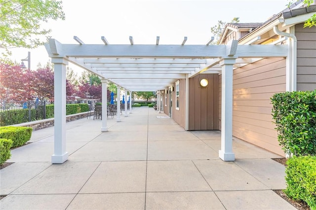 3871 Bur Oak Rd, San Bernardino, CA 92407 - view of patio with a pergola and outdoor dining area