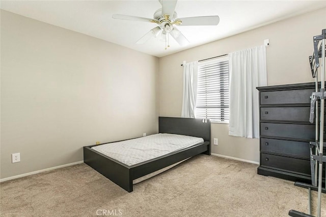 18110 Erik Ct Unit 593, Canyon Country, CA 91387 - bedroom featuring carpet flooring and a ceiling fan