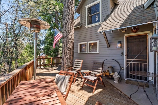 600 Rose Ln, Twin Peaks, CA 92391 - view of deck
