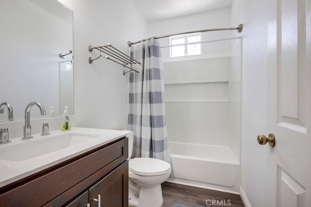 376 Gullotti Pl, Placentia, CA 92870 - bathroom with wood finished floors, vanity, and shower / bath combo