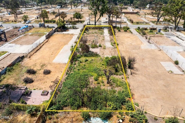 389 W Mendocino St, Altadena, CA 91001 - aerial view of property's location with property parcel outlined