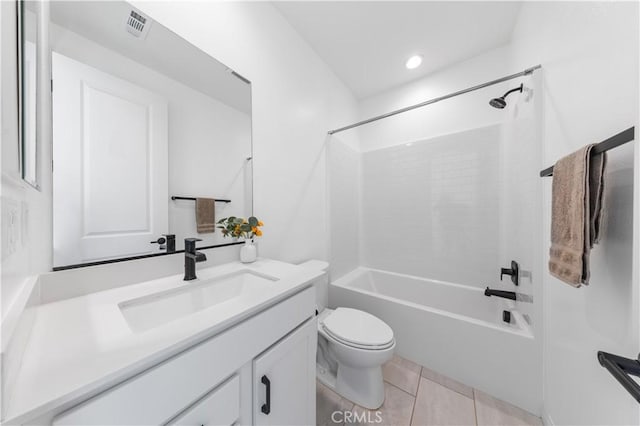 3173 Ivy Way, Rancho Mission Viejo, CA 92694 - full bathroom with vanity, bathtub / shower combination, and tile patterned flooring