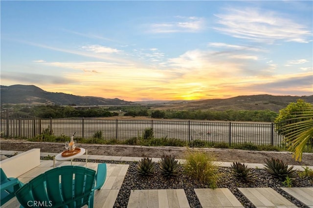 3173 Ivy Way, Rancho Mission Viejo, CA 92694 - view of swimming pool with a mountain view and a fenced backyard