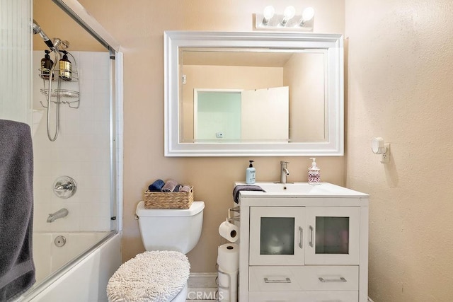 44668 13th St E, Lancaster, CA 93535 - full bath featuring shower / bath combination with glass door and vanity