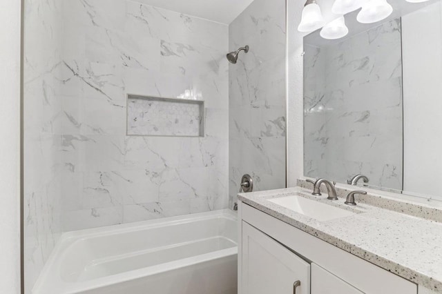 1230 Ramona Ave, Spring Valley, CA 91977 - full bath with vanity and shower / tub combination