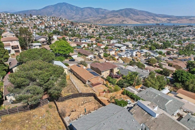 1230 Ramona Ave, Spring Valley, CA 91977 - aerial overview of property's location featuring mountains and nearby suburban area