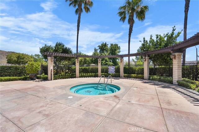 24058 Via Vis, Valencia, CA 91354 - view of pool with a community hot tub