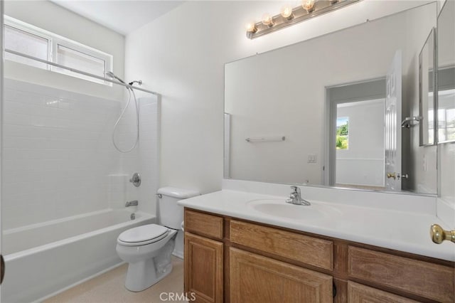 24058 Via Vis, Valencia, CA 91354 - full bath featuring vanity and washtub / shower combination