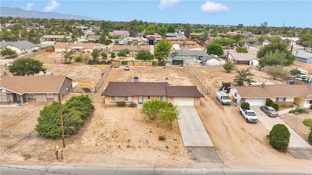 8960 Buckthorn Ave, Hesperia, CA 92345 - aerial view of residential area with mountains