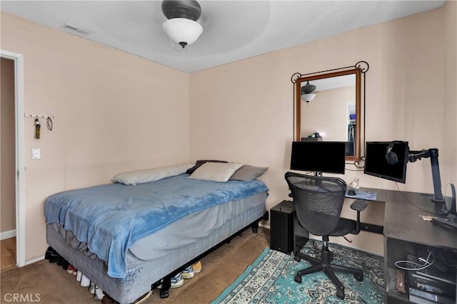 8960 Buckthorn Ave, Hesperia, CA 92345 - bedroom featuring an office area and carpet floors