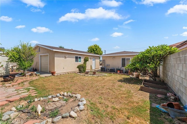 1117 Gladstone St, La Verne, CA 91750 - rear view of property featuring an outbuilding, stucco siding, and a garden