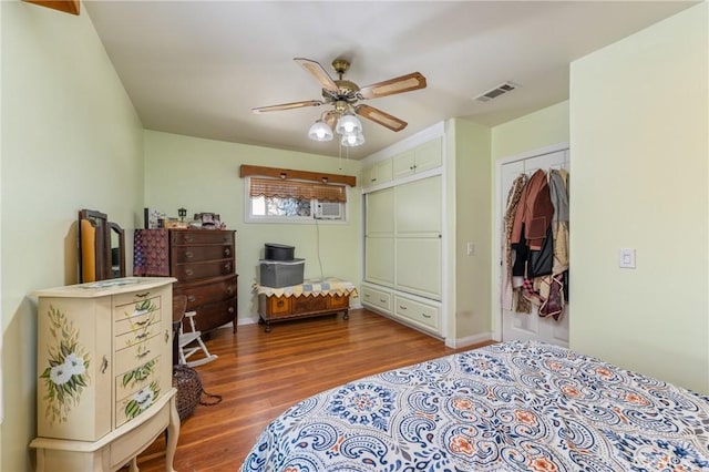 1117 Gladstone St, La Verne, CA 91750 - bedroom featuring wood finished floors and ceiling fan