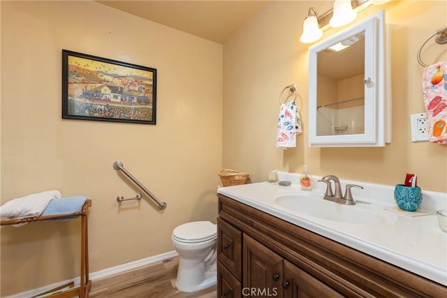1117 Gladstone St, La Verne, CA 91750 - bathroom featuring vanity and wood finished floors