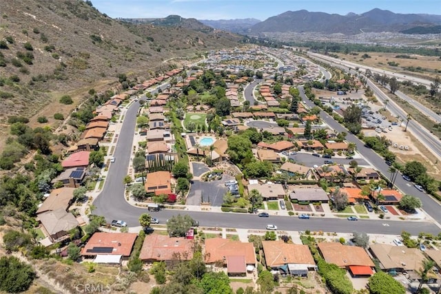 3331 Via Altamira, Fallbrook, CA 92028 - view of property location with a mountainous background and nearby suburban area