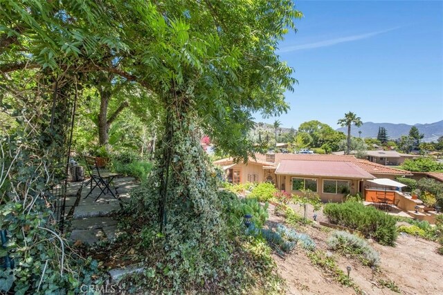 3331 Via Altamira, Fallbrook, CA 92028 - view of yard with a mountain view