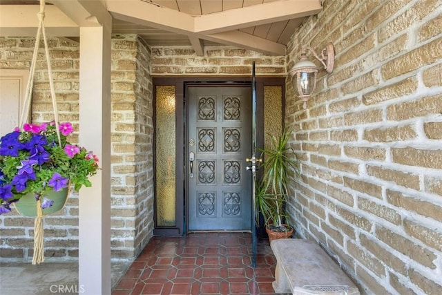 3331 Via Altamira, Fallbrook, CA 92028 - entrance to property featuring brick siding