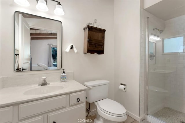 3331 Via Altamira, Fallbrook, CA 92028 - ensuite bathroom featuring a shower stall and vanity