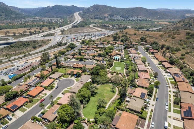 3331 Via Altamira, Fallbrook, CA 92028 - view of property location with mountains and nearby suburban area