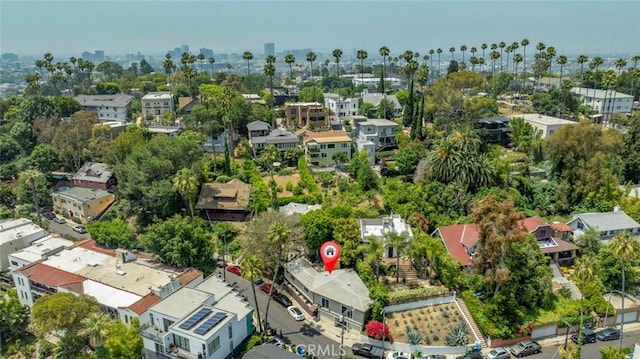 3432 Larissa Dr, Los Angeles, CA 90026 - aerial view
