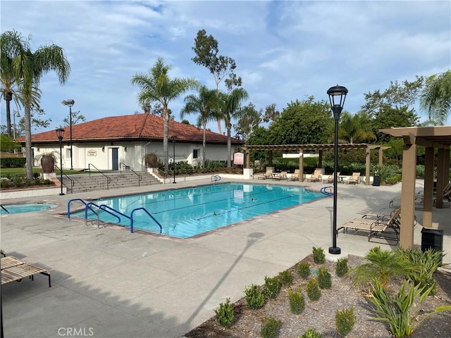 28432 Alava, Mission Viejo, CA 92692 - community pool with a pergola and a patio