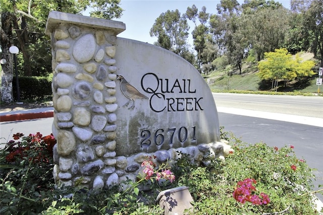 26701 Quail Crk Unit 31, Laguna Hills, CA 92656 - view of community sign