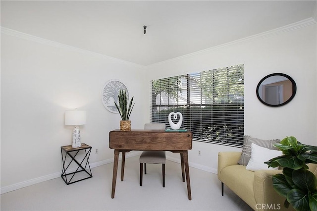 26701 Quail Crk Unit 31, Laguna Hills, CA 92656 - home office featuring ornamental molding